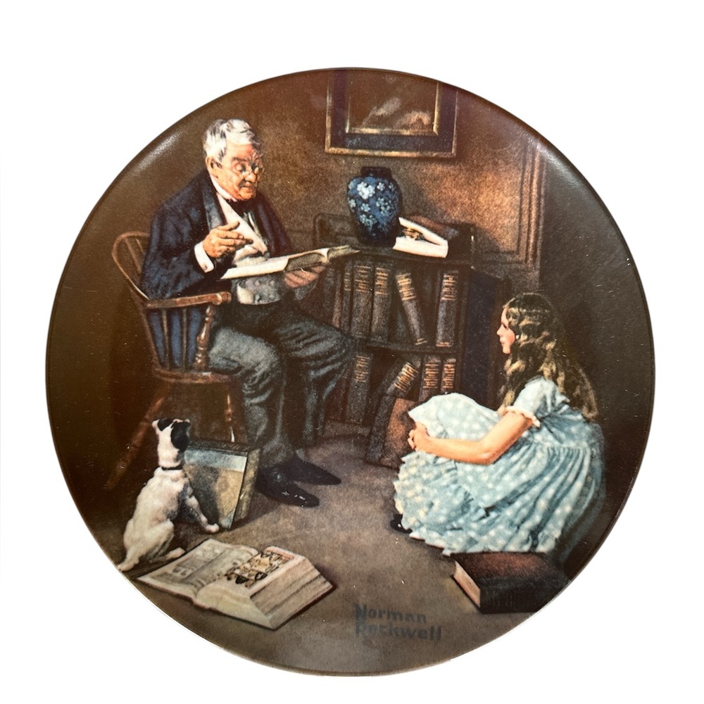 Norman Rockwell Limited Edition Plate